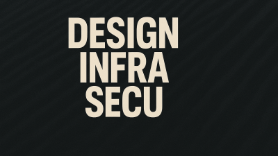 Design Infra Securisée
